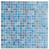 Mosaics Gloss Ermes aurelia 32,7x32,7 světle modrá