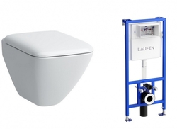 Laufen Palace WC závěsné Compact včetně sedátka softclose + modul do SDK 