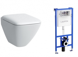 Laufen Palace WC závěsné Compact včetně sedátka softclose + modul do SDK 